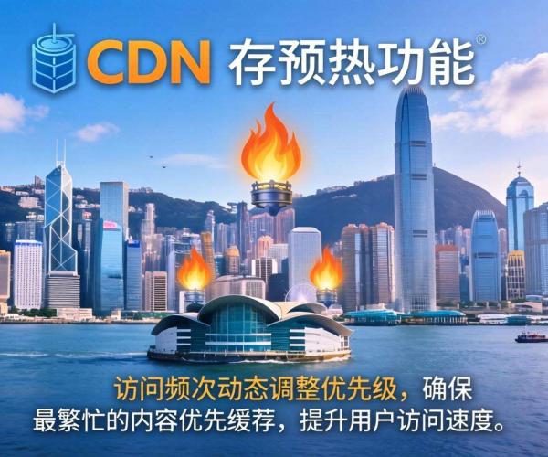 香港CDN缓存预热：是否支持按访问频次设置动态优先级探究