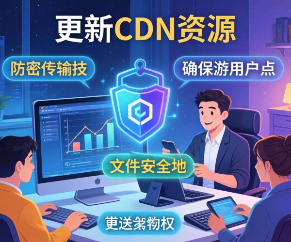 游戏更新：CDN资源加密传输保障数据安全与玩家体验