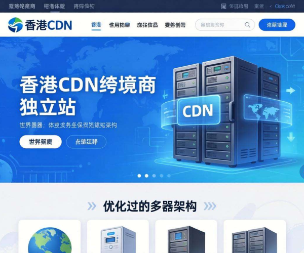 香港免备案CDN助力跨境电商独立站高效稳定发展