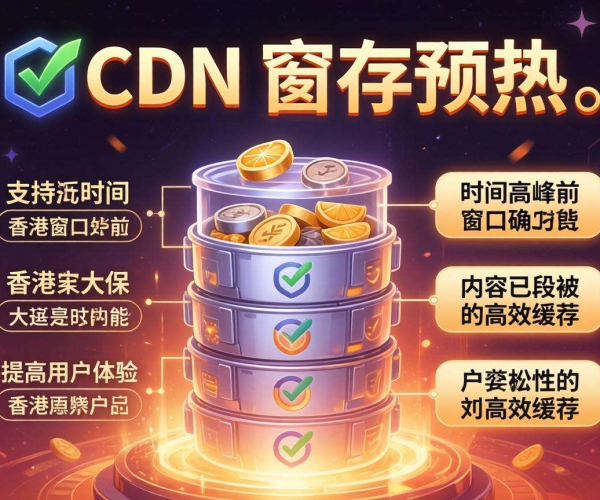 香港CDN缓存预热：是否支持按时间窗口执行？