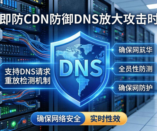 高防CDN防御DNS放大攻击时是否支持DNS请求重放检测
