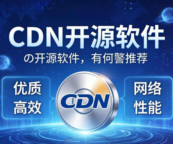 CDN开源软件推荐，这些不容错过！