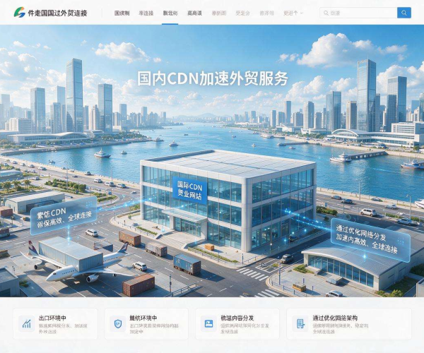 国内CDN加速助力外贸：突破网络瓶颈，拓展全球市场
