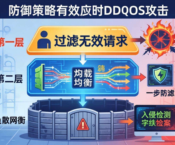 DDoS攻击防御策略：从三层防御体系构建安全网络防线