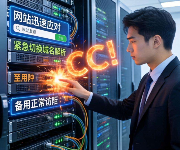 网站遭CC攻击？应急改域名解析的有效应对策略