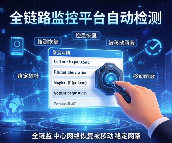 域名移动屏蔽自动化恢复的全链路监控实现方法