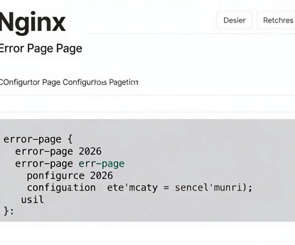 CDN自定义错误页面：Nginx error_page 2026配置代码示例与使用