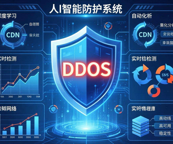 高防CDN配置AI智能防护的方法与要点