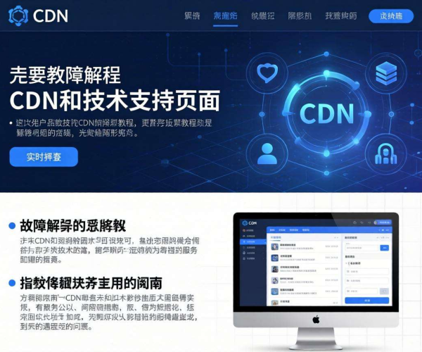 免费CDN背后有哪些技术支持？探索其关键技术奥秘