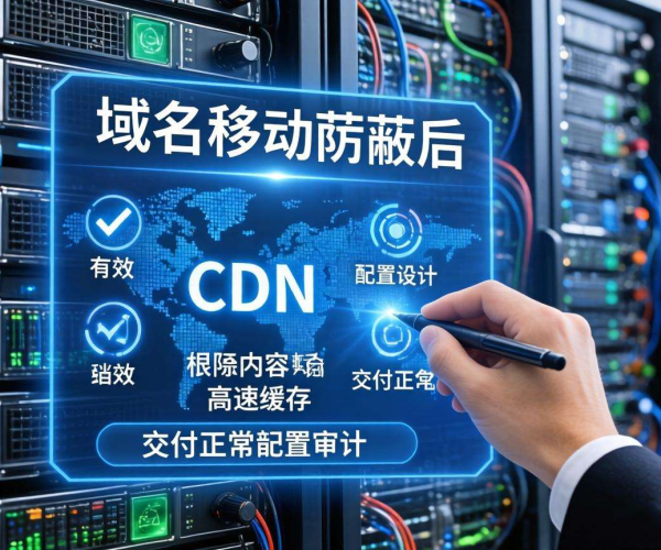 域名移动屏蔽后 CDN 配置审计的方法与要点