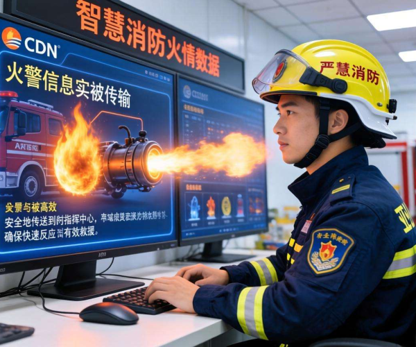 亚太CDN助力智慧消防实现火情数据实时高效传输