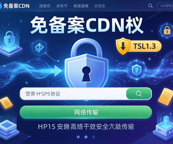 免备案CDN的HTTPS加速是否支持TLS1.3