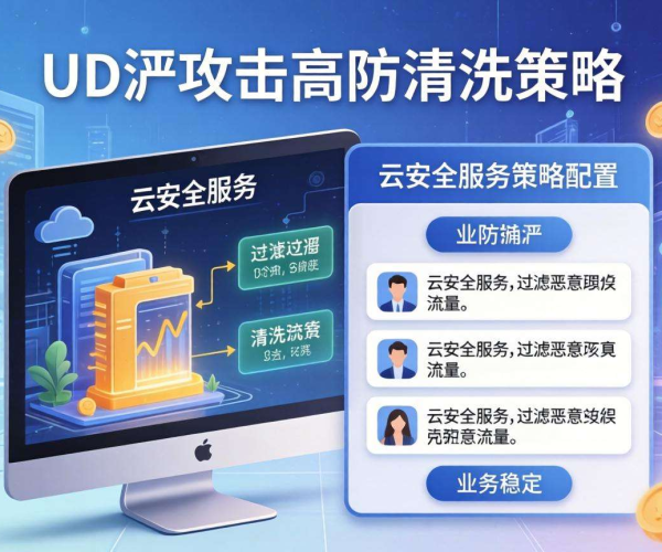 UDP Flood攻击高防清洗策略配置：保障网络安全的关键举措