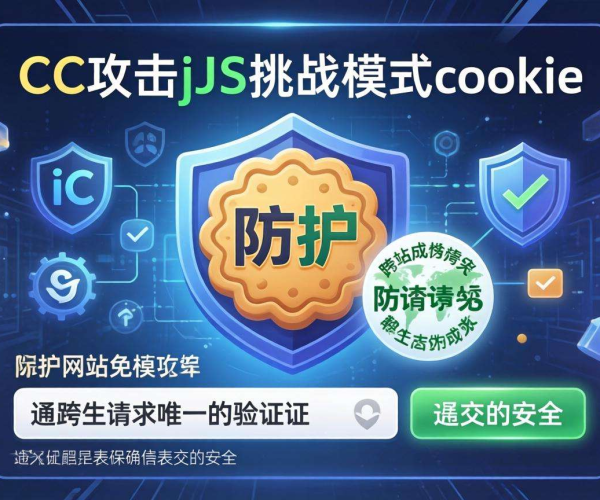防CC攻击：JS挑战模式cookie的应用与效果解析