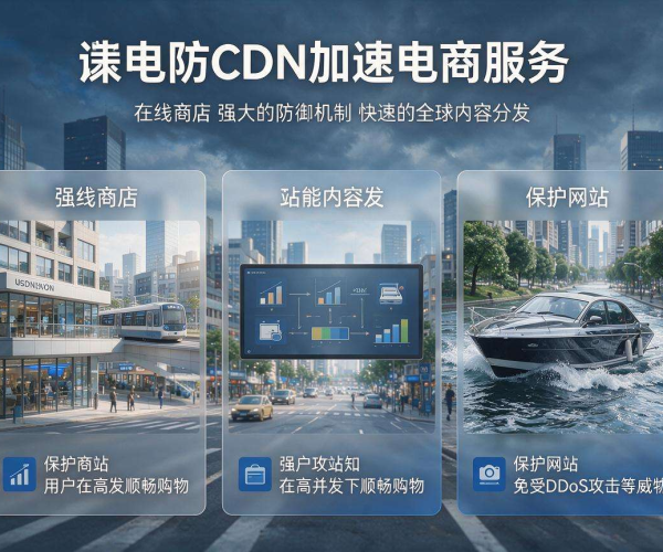 高防CDN加速助力电商，保障交易顺畅与安全