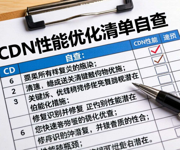 CDN性能优化清单自查表：全方位保障网站快速稳定访问