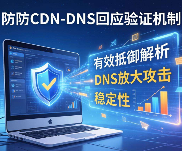 高防CDN防御DNS放大攻击：是否支持DNS响应验证解析