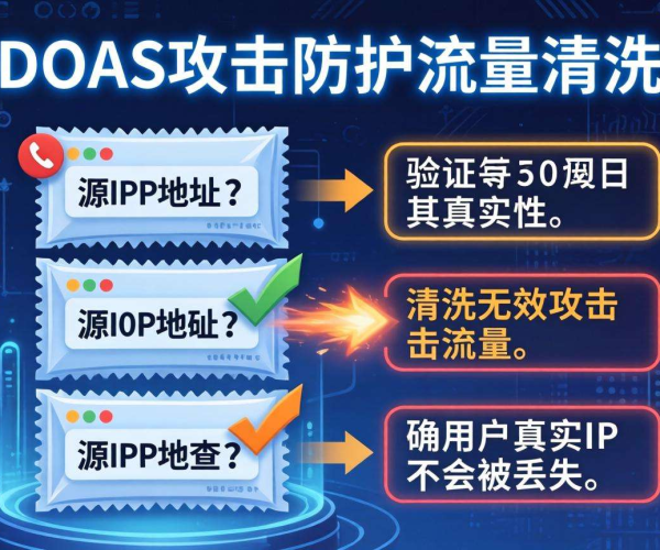 DDoS攻击防护流量清洗原理下，清洗后用户真实IP是否会丢失？