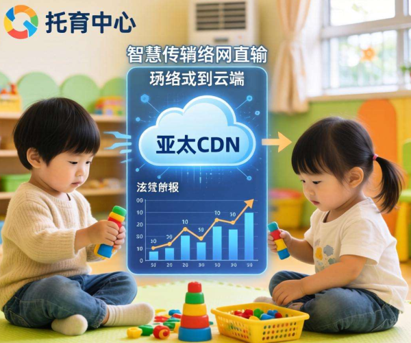 亚太CDN赋能智慧托育：高效采集儿童活动数据的创新之道