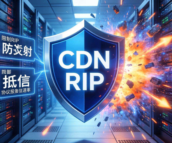 高防CDN防御RIP反射攻击时是否支持RIP协议限速