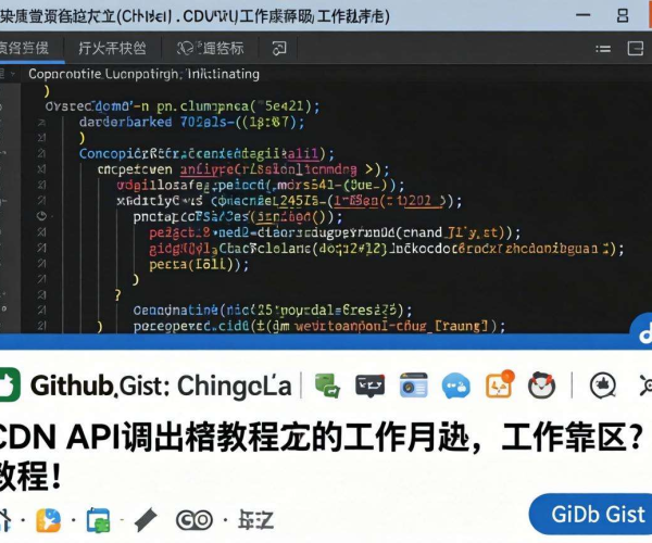 CDN API调用教程：代码示例及GitHub Gist片段分享