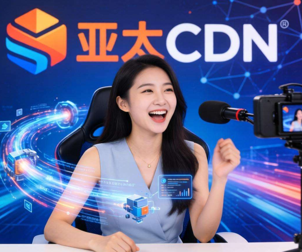 亚太CDN：为数字人直播情感驱动数据加速注入强劲动力