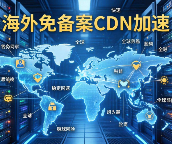 海外免备案CDN：加速跨境电商，提升全球业务响应速度