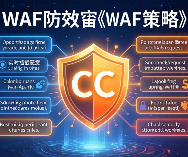 CC攻击防御步骤及WAF策略详解