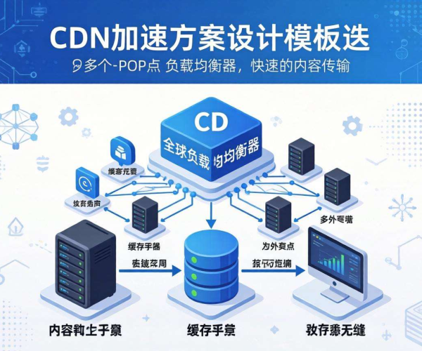 海外业务CDN加速方案设计模板免费下载，助力业务高效拓展