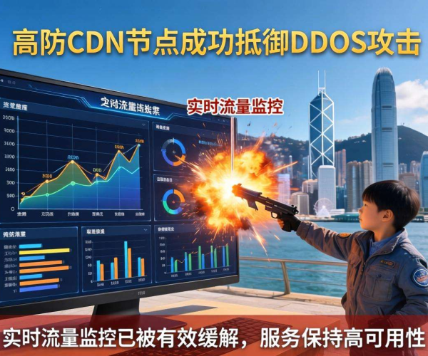 香港免备案高防CDN防御能力测试报告：全方位评估与结果呈现