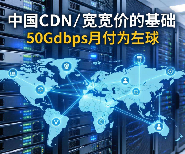 国内CDN带宽50Gbps月付价格揭秘：成本与性价比分析