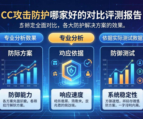 CC攻击防护哪家强？各大厂商对比评测报告揭秘