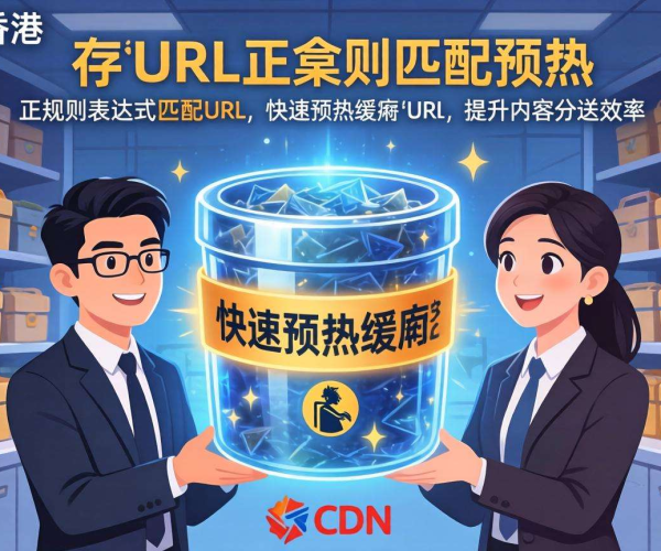 香港CDN缓存预热：是否支持按URL正则匹配预热解析