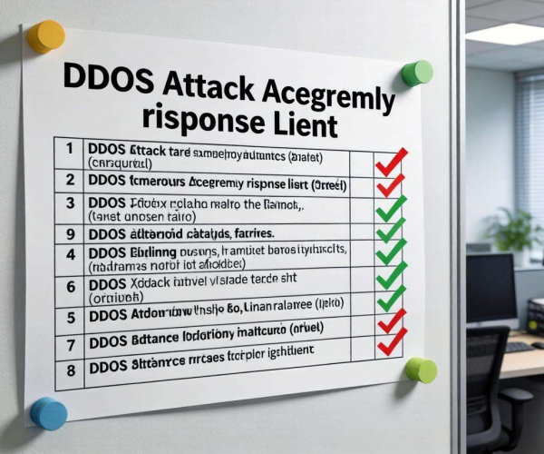 被DDoS攻击应急措施Checklist，打印贴办公室应对有方