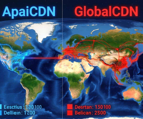 亚太CDN与全球CDN大比拼：延迟差异究竟几何？
