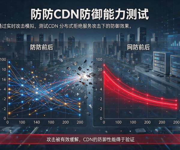 高防CDN防御能力测试：全面评估，为网络安全筑牢防线