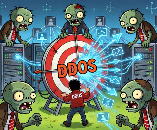 DDoS攻击原理是什么？3分钟带你轻松看懂