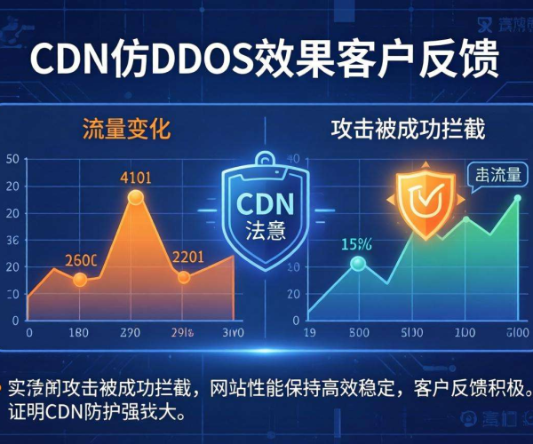 CDN防DDoS效果大揭秘：客户真实反馈全知晓