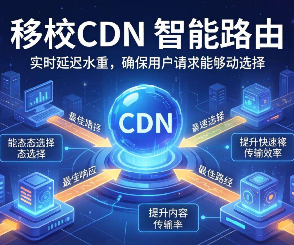 移动屏蔽CDN的智能路由：能否按实时延迟权重返回？