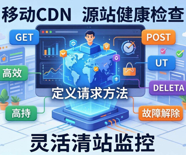 移动屏蔽CDN源站健康检查：是否支持自定义请求方法探究