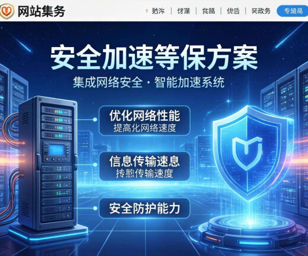 政务网站安全加速与等保：筑牢数字政务安全防线，提升运行效能
