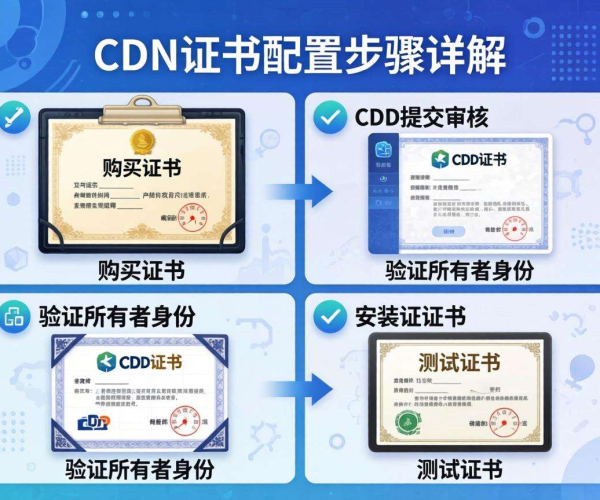 CDN证书配置步骤详解：从准备到完成的全流程指引