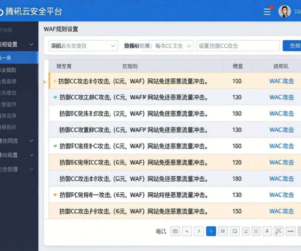腾讯云CC攻击防护：WAF规则设置要点与实战策略