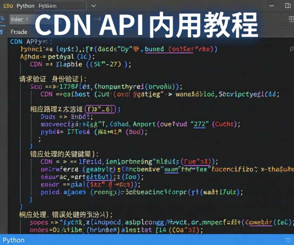 CDN API调用教程：附详细代码示例助力轻松上手
