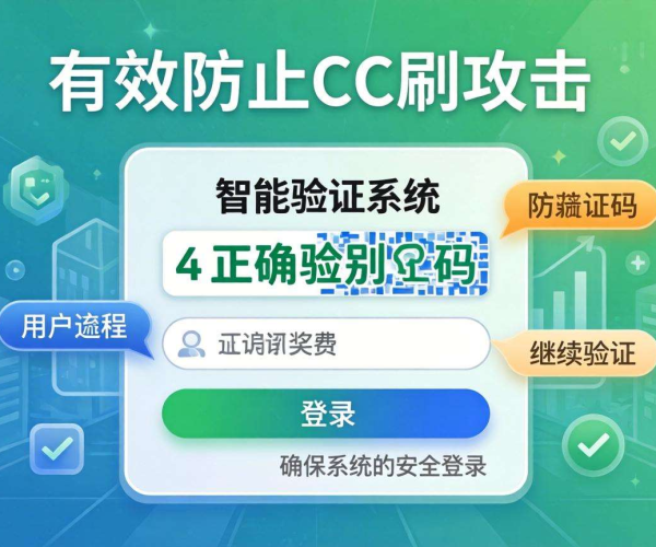 登录接口防CC攻击：刷验证码与智能验证的有效防护策略