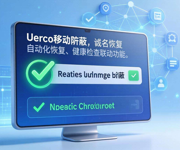 域名移动屏蔽的自动化恢复如何与健康检查联动