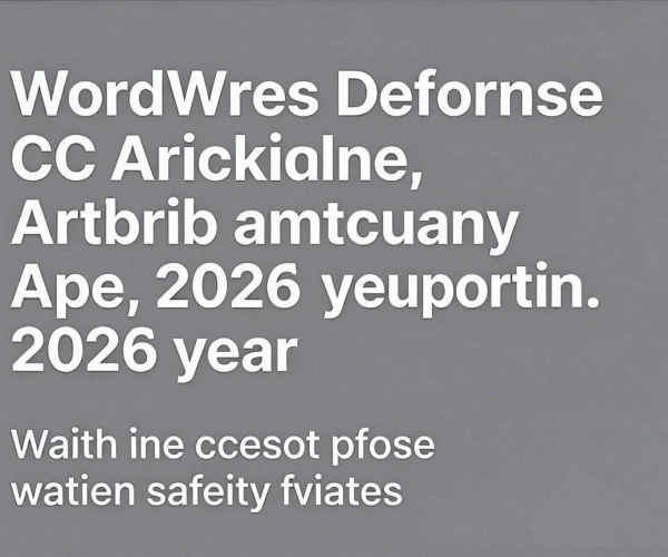 2026兼容WordPress网站防CC攻击推荐插件良心推荐列表