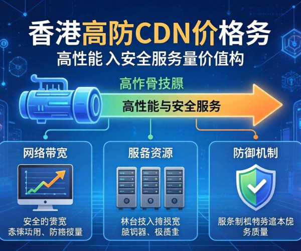 香港高防CDN价格贵在哪里解析：多维度揭秘高价背后原因