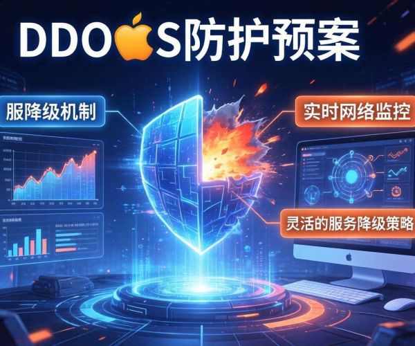 电商平台DDoS防护预案：服务降级策略保障业务稳定运行