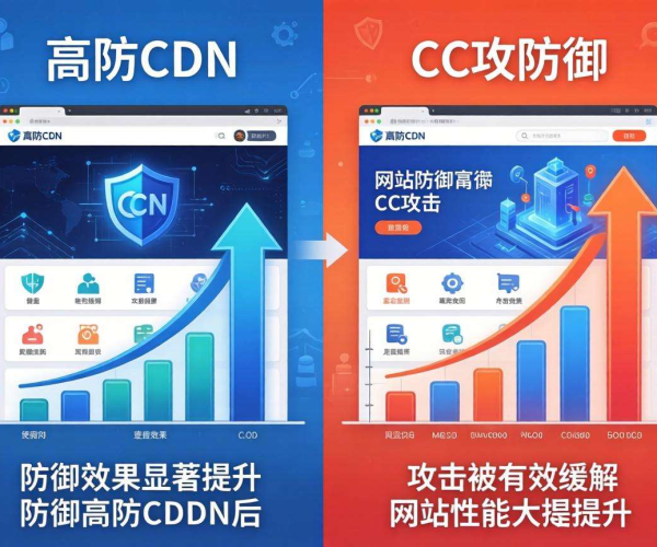 高防CDN防CC效果实测:思否博客数据对比图表大揭秘